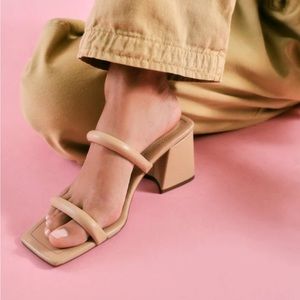 Free People Parker Double Strap Heels